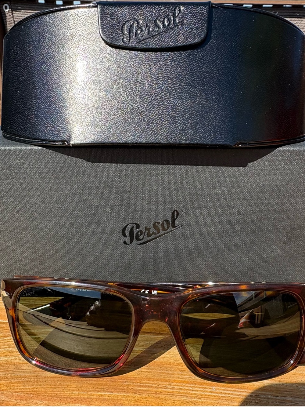 Persol Tortoiseshell Brown Sunglasses